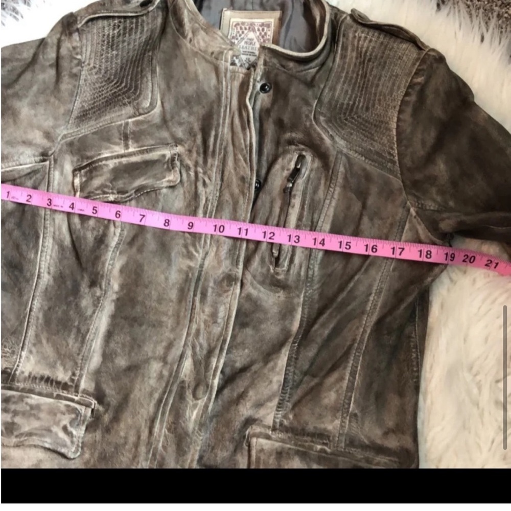 Free People Rumbled Leather jacket - Picture 8 of 9